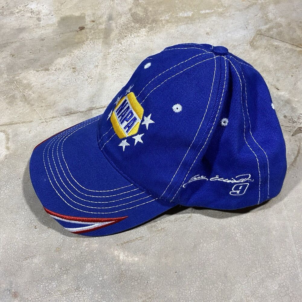 NAPA Racing Ron Capps Hat Blue Embroidered Intrepid Fallen Heroes Fund OSFA